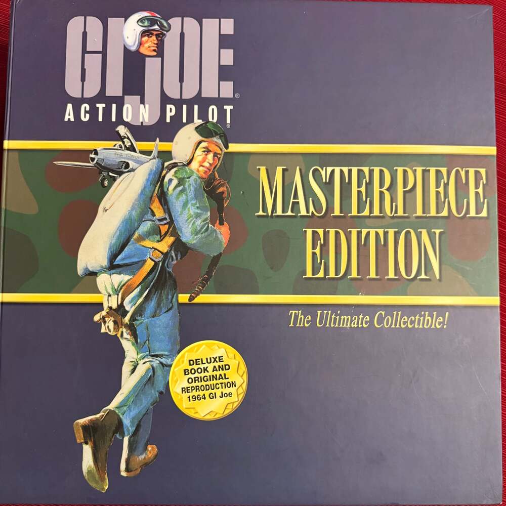 GI Joe Masterpiece Edition (1996): Action Pilot IV 12" Repro 1964 Figure & Book